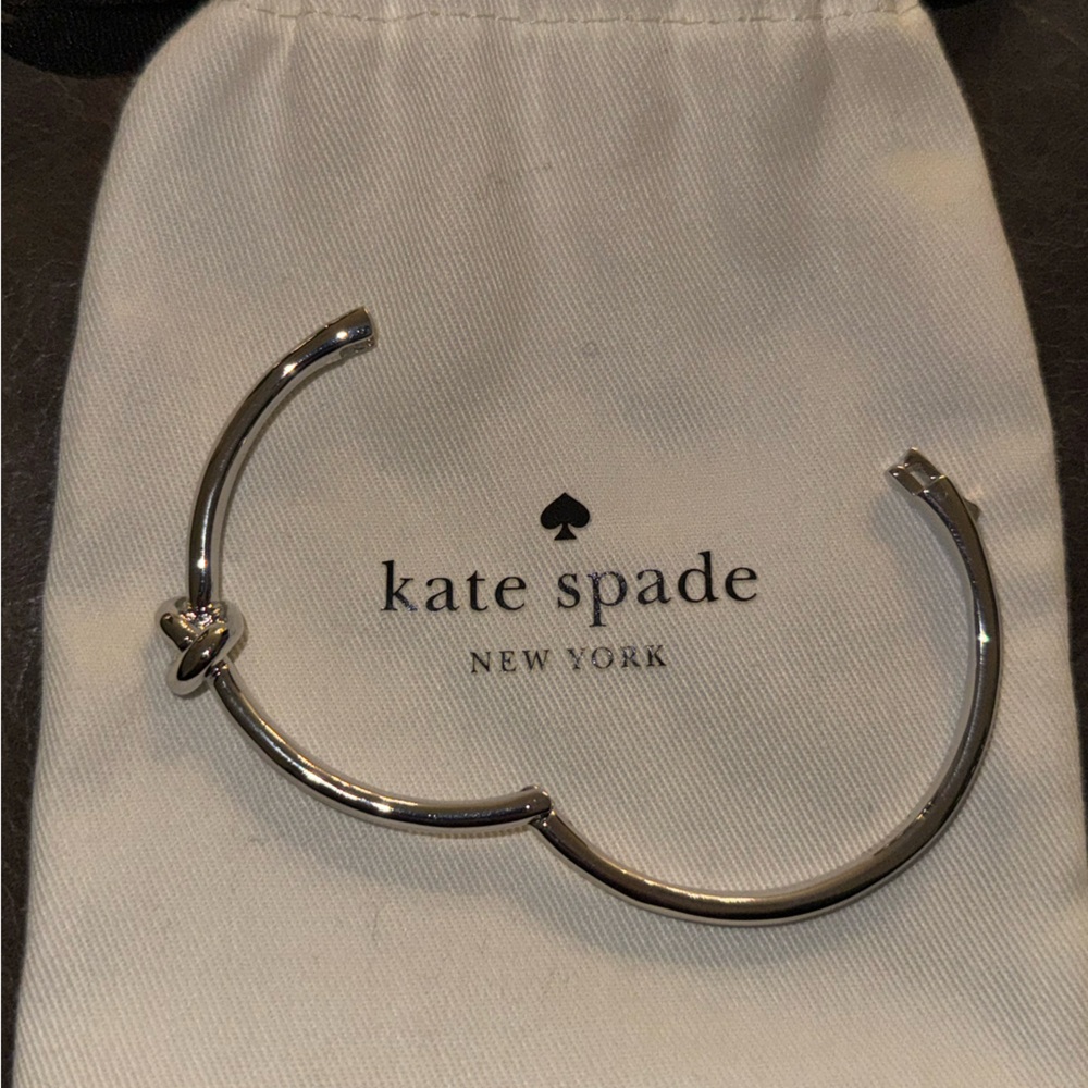 Kate Spade Silver Key Holder Bracelet - Picture 2 of 3